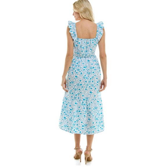 NWT Dapper James floral dress with pockets - Picture 3 of 5